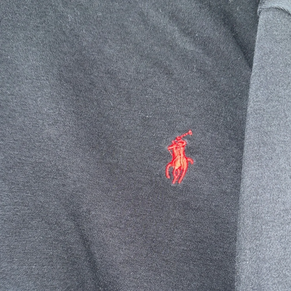 Polo by Ralph Lauren Black Quarter-Zip Sweatshirt